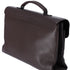 BOTTEGA VENETA Intrecciato Business Bag Dark Brown Leather